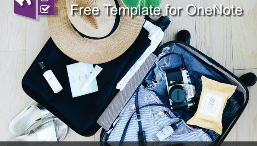 #Travel agencies promote this free #Travel #Checklist for #OneNote to your customers.