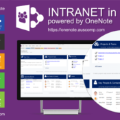 Using Office365 for Work and don’t have an Intranet? Here is one out of the Box powered by OneNote.