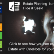 Organize your Estate using this OneNote Template! Please share.