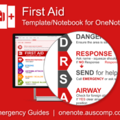 First Aid – Guide Cards for OneNote. When every second counts!