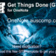 Download the free “Get Things Done” template for OneNote. Please RT. https://onenote.auscomp.com  #free #template #onenote #GTD #goalsetting #achivementunlocked