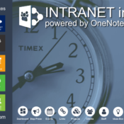 Using Office365 for Work and don’t have an Intranet? Here is one out of the Box powered by OneNote.