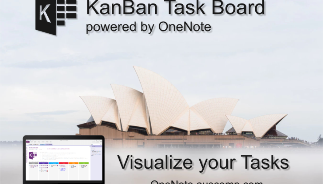 Visualize your Tasks and Get Things Done with these KanBan Board and GTD Templates for MS OneNote