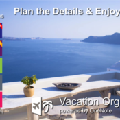Vacation Organizer for OneNote. Plan the Details & Enjoy the Rest! Please RT