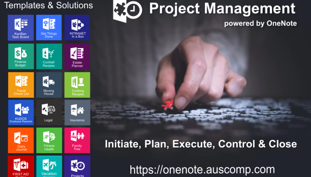 Unleash the power of OneNote for your Projects. #PM #ProjectManagement #OneNote.