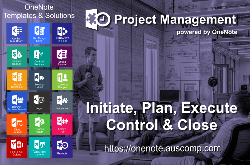 Manage everything from large ventures to private projects in OneNote ...