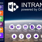 Using Office365 for Work and don’t have an Intranet? Here’s one powered by OneNote. Please RT.