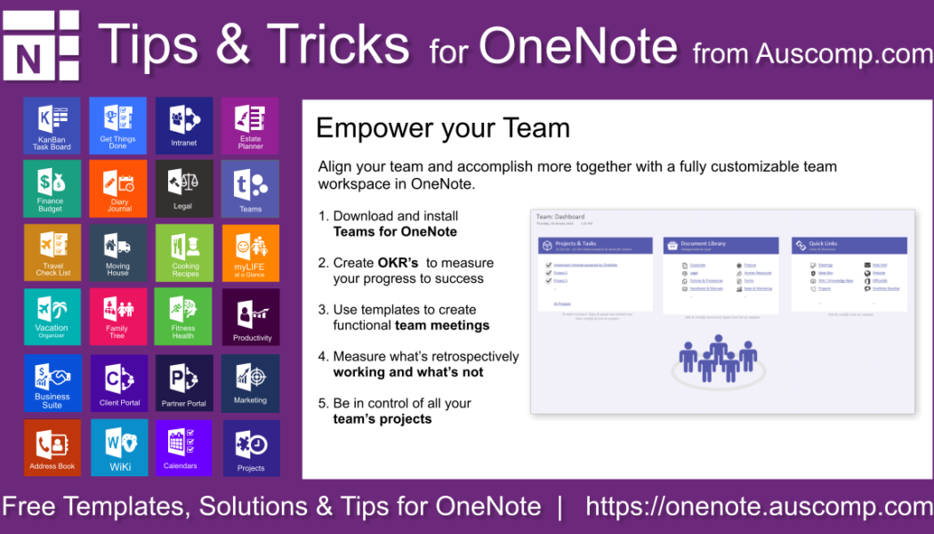 Tips and Tricks for OneNote users: Teams for OneNote – Empowerment