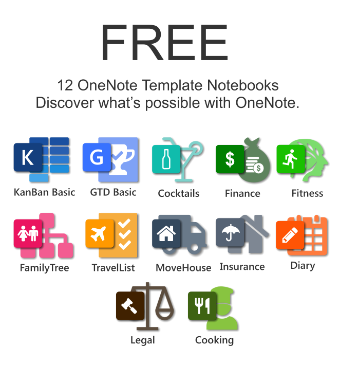 Free OneNote Template Notebooks