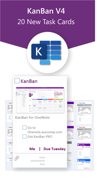 KanBan V4 for OneNote