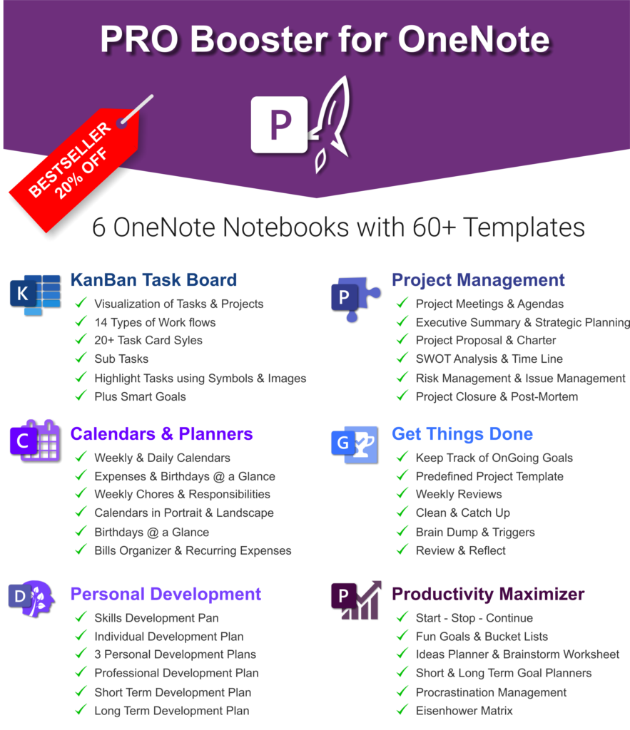 PRO Booster for OneNote - 20% Discount