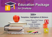 Education Package for OneNote