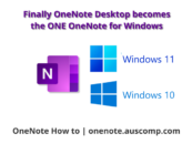 Exciting new features coming to OneNote Desktop for Windows