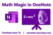 Math Magic in OneNote