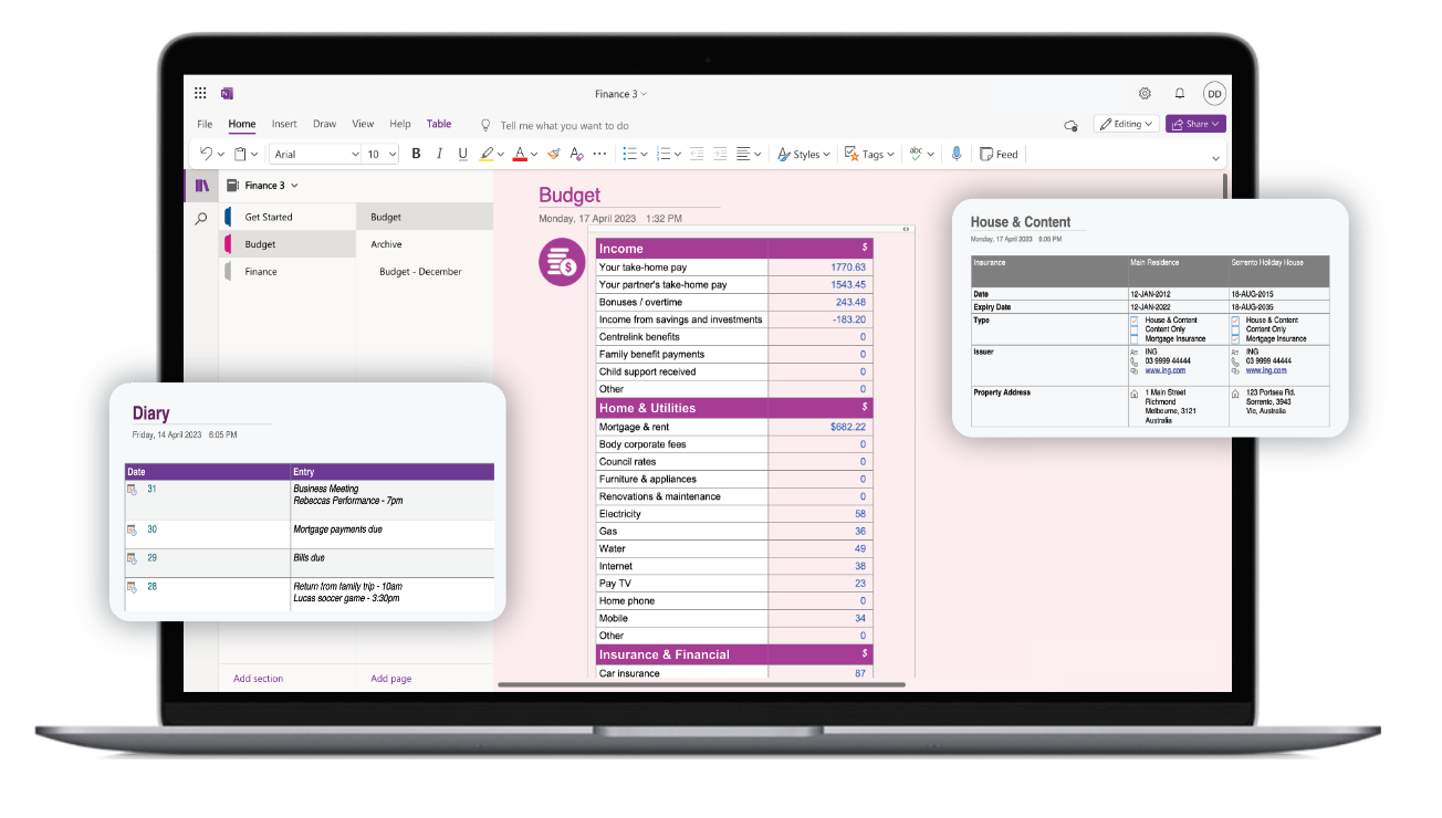 Free OneNote Starter Templates